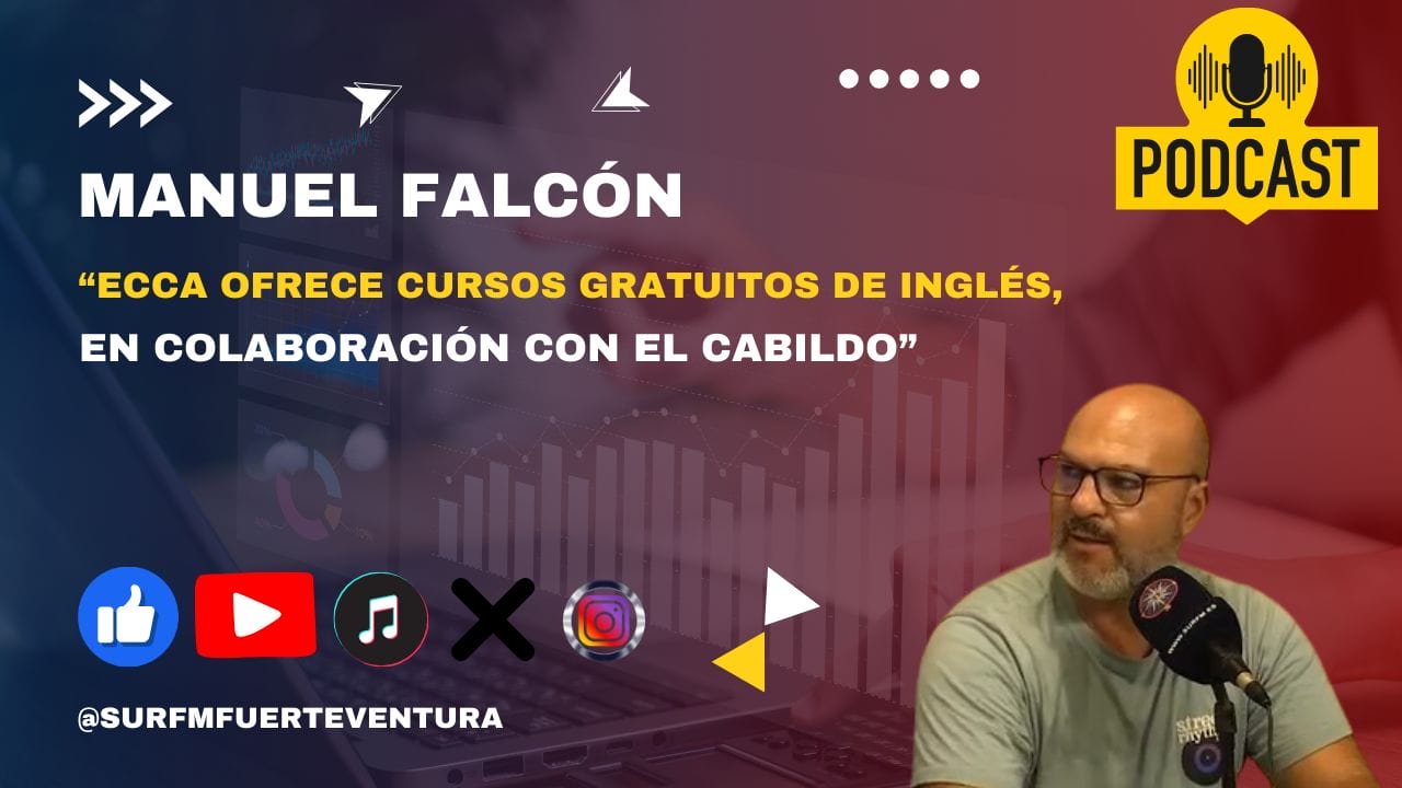 Manuel Falcón "ECCA ofrece cursos gratuitos de Inglés, en colaboración con el Cabildo"