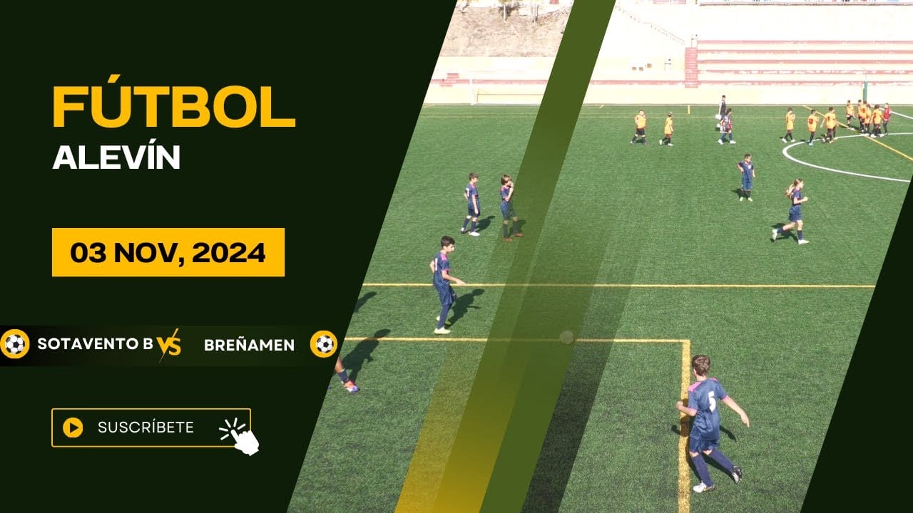 Fútbol Alevín: Sotavento - Breñamen 03/11/24